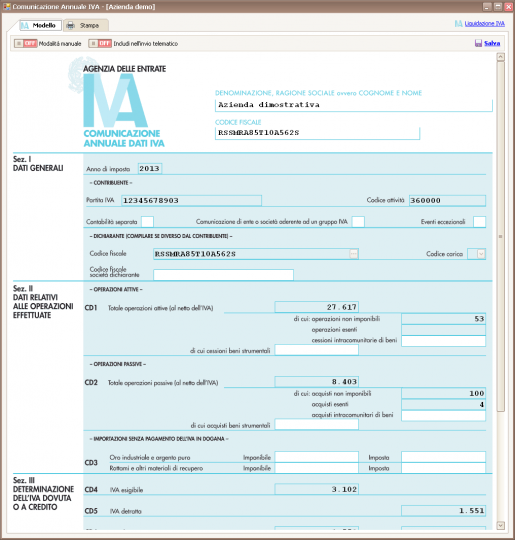 Comunicazione Annuale IVA01