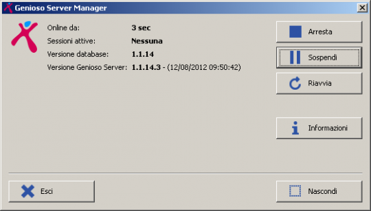 Genioso Server Manager